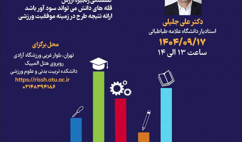 نشست الگوسازی موفقیت ورزشی: نقش صنعت و دانشگاه در خلق شبکه بهم پیوسته و انتقال تجربه