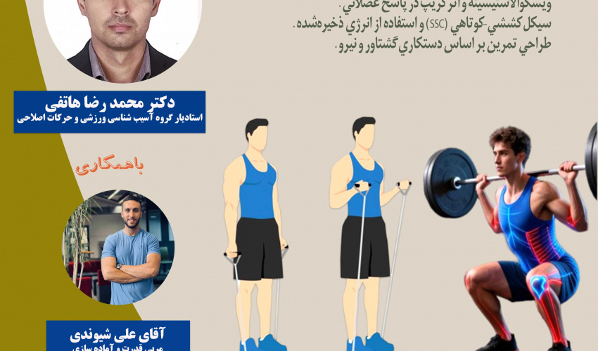 کارگاه "اصول و قواعد مکانیکی درتمرینات مقاومتی"
